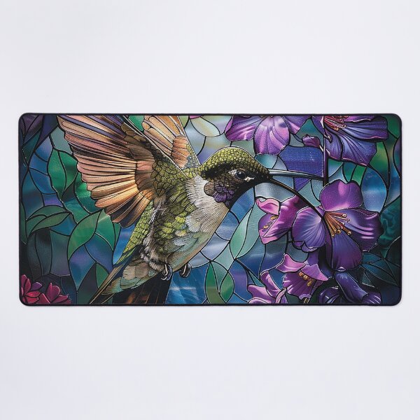 Item preview, Stained Glass Flower Art designed and sold by nomiraclehere.