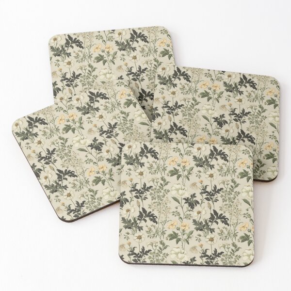 Item preview, Detailed Botanic Floral Patterns designed and sold by Mandie Kuo.