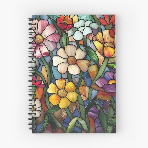 Item preview, Stained Glass Flower Art designed and sold by nomiraclehere.