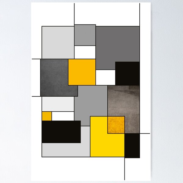 Item preview, Geometric Abstract Design 145 designed and sold by Szafranscy Art Studio.