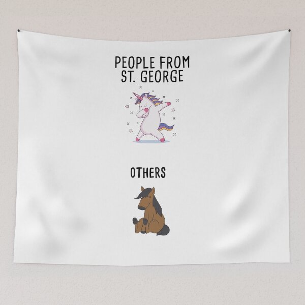 Item preview, People From St. George vs. Other People designed and sold by orlumbuspirate.