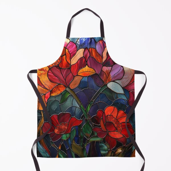 Item preview, Stained Glass Flower Art designed and sold by nomiraclehere.