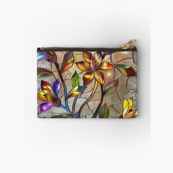 Item preview, Stained Glass Flower Art designed and sold by nomiraclehere.