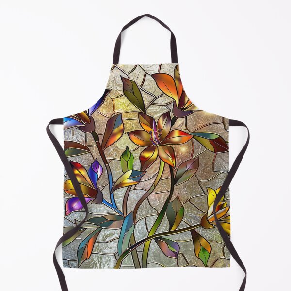 Item preview, Stained Glass Flower Art designed and sold by nomiraclehere.