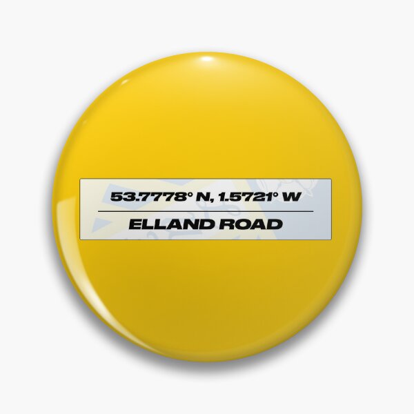 Item preview, Leeds United: Elland Road Coordinates designed and sold by BeetleDesigns.