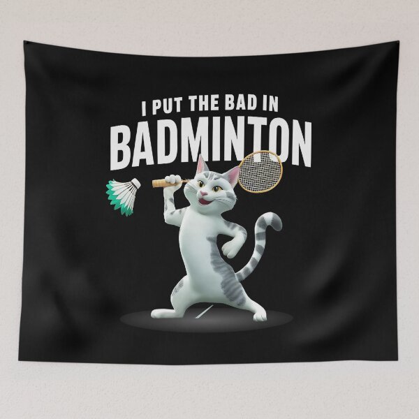 Item preview, I put the bad in badminton designed and sold by JansenGS.
