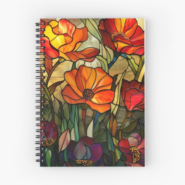 Item preview, Stained Glass Flower Art designed and sold by nomiraclehere.