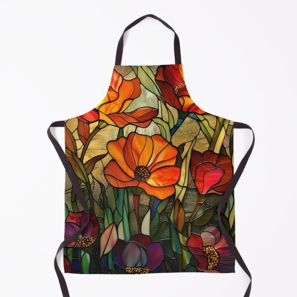 Item preview, Stained Glass Flower Art designed and sold by nomiraclehere.