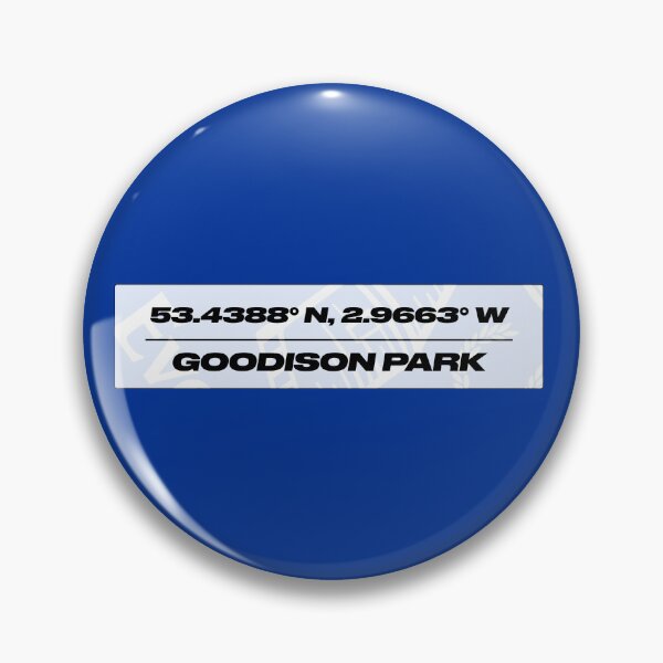 Item preview, Everton FC: Coordenadas de Goodison Park designed and sold by BeetleDesigns.