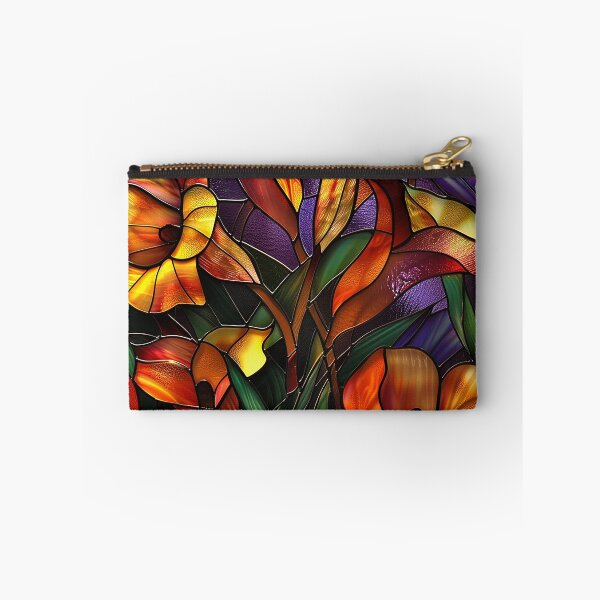 Item preview, Stained Glass Flower Art designed and sold by nomiraclehere.