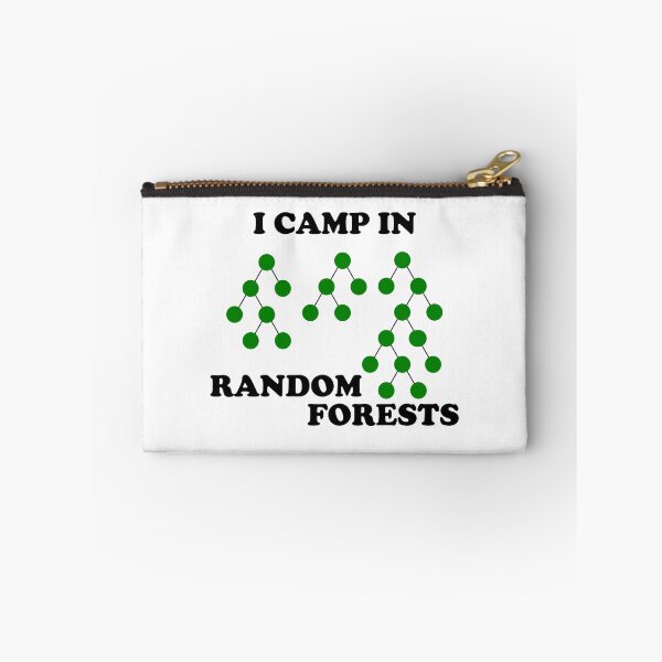 Item preview, Acampo en bosques al azar - Verde designed and sold by EncodedShirts.