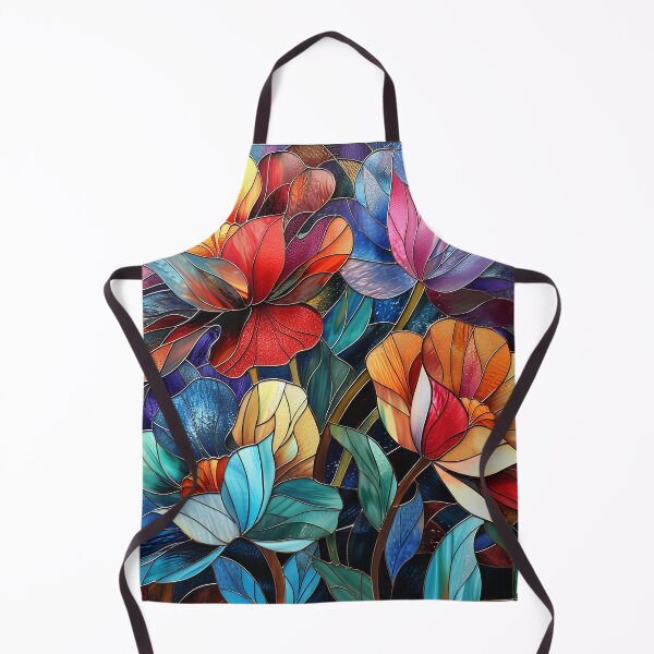 Item preview, Stained Glass Flower Art designed and sold by nomiraclehere.
