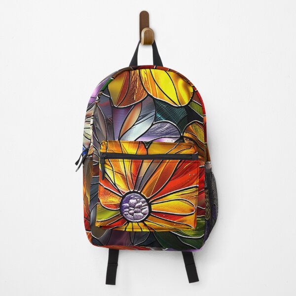 Item preview, Stained Glass Flower Art designed and sold by nomiraclehere.