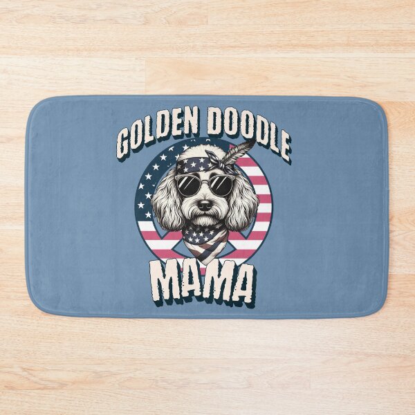 Item preview, USA Patriotic Goldendoodle Mama, 4th of July Celebration Design for Goldendoodle lovers  designed and sold by CrazyInk23.