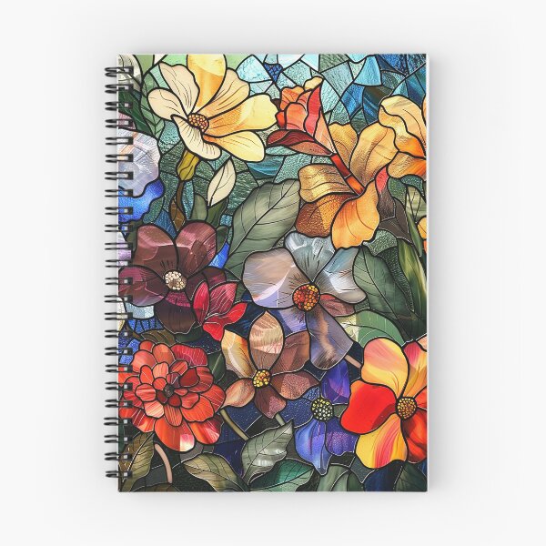 Item preview, Stained Glass Flower Art designed and sold by nomiraclehere.