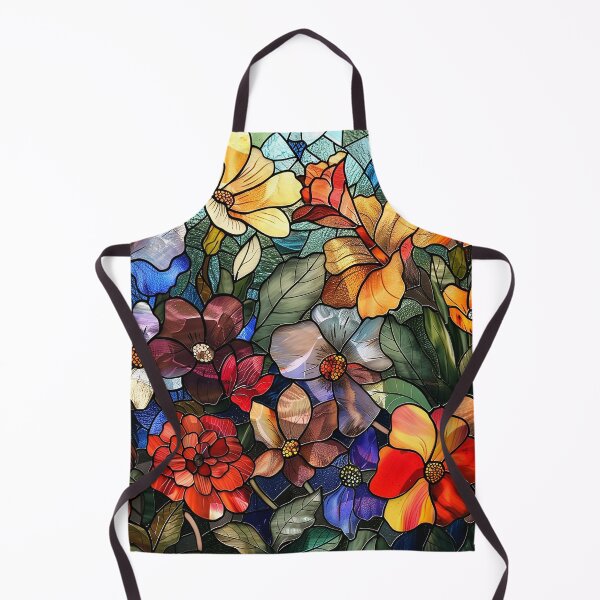 Item preview, Stained Glass Flower Art designed and sold by nomiraclehere.