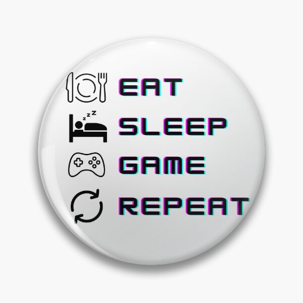 Item preview, Eat Sleep Game Repeat Essential designed and sold by xPs Design.
