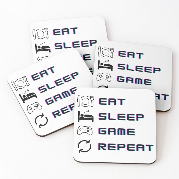 Item preview, Eat Sleep Game Repeat Essential designed and sold by xPs Design.