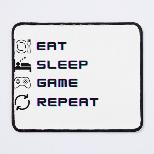 Item preview, Eat Sleep Game Repeat Essential designed and sold by xPs Design.