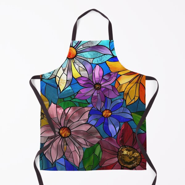 Item preview, Stained Glass Flower Art designed and sold by nomiraclehere.