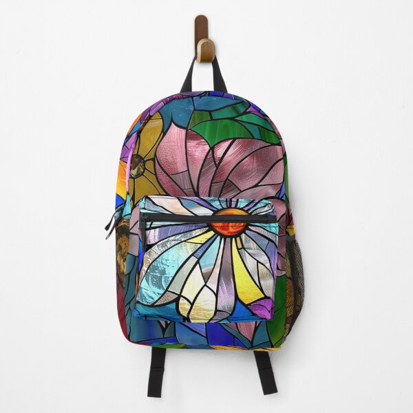 Item preview, Stained Glass Flower Art designed and sold by nomiraclehere.