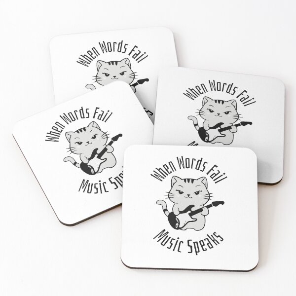 Item preview, Rocker Cat: When words fail, music speaks designed and sold by charlypicazo.