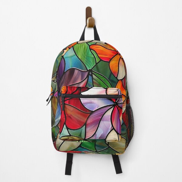Item preview, Stained Glass Flower Art designed and sold by nomiraclehere.