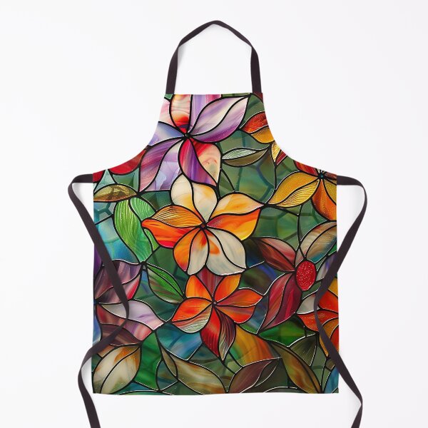 Item preview, Stained Glass Flower Art designed and sold by nomiraclehere.
