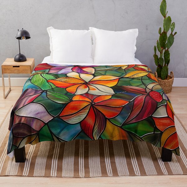Item preview, Stained Glass Flower Art designed and sold by nomiraclehere.