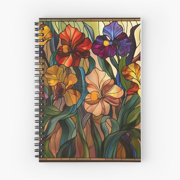 Item preview, Stained Glass Flower Art designed and sold by nomiraclehere.