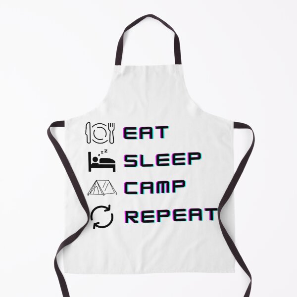 Item preview, Eat Sleep Camp Repeat designed and sold by xPs Design.