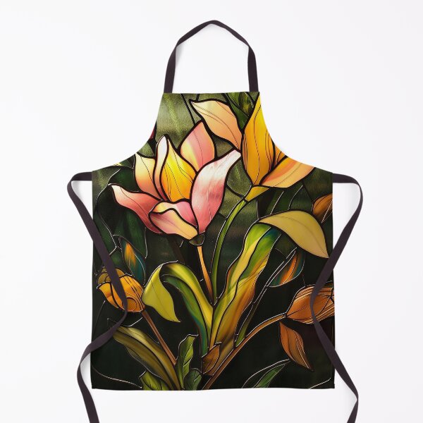 Item preview, Stained Glass Flower Art designed and sold by nomiraclehere.