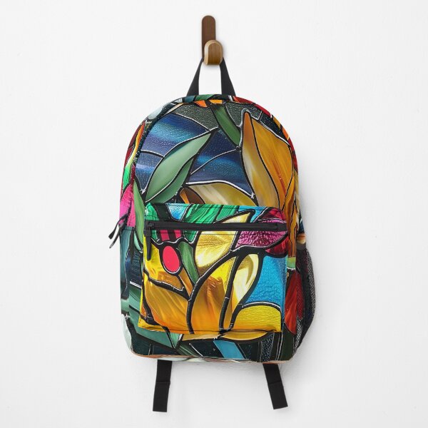 Item preview, Stained Glass Flower Art designed and sold by nomiraclehere.