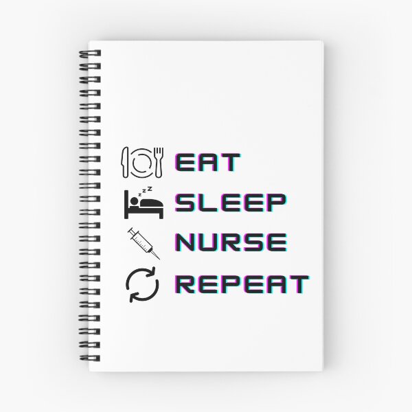 Item preview, Eat Sleep Nurse Repeat designed and sold by xPs Design.
