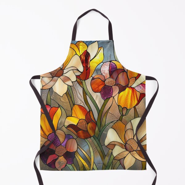 Item preview, Stained Glass Flower Art designed and sold by nomiraclehere.