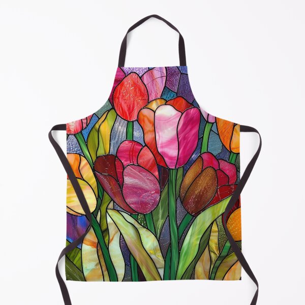 Item preview, Stained Glass Flower Art designed and sold by nomiraclehere.