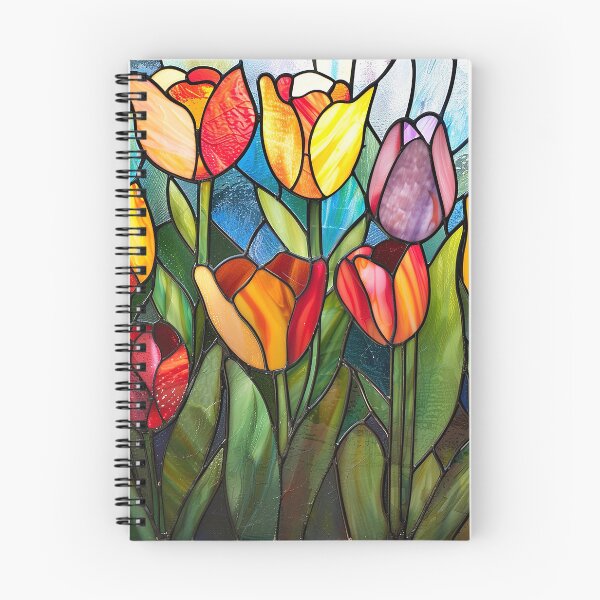Item preview, Stained Glass Flower Art designed and sold by nomiraclehere.
