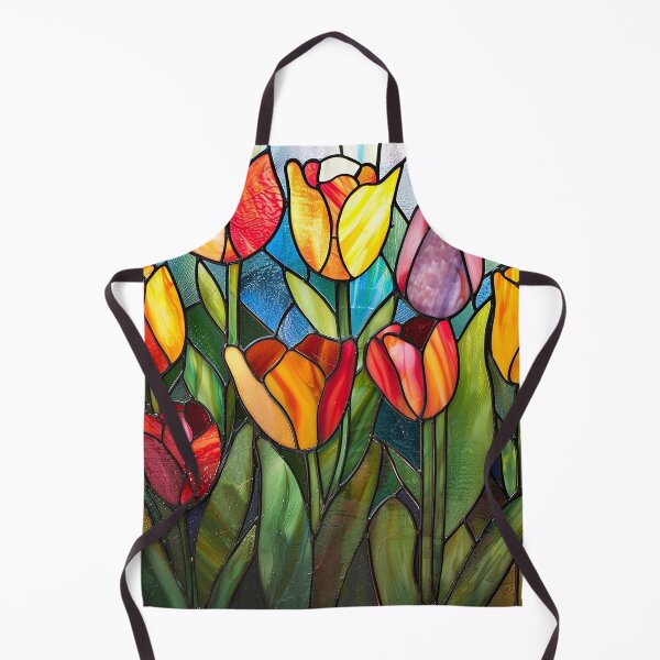 Item preview, Stained Glass Flower Art designed and sold by nomiraclehere.
