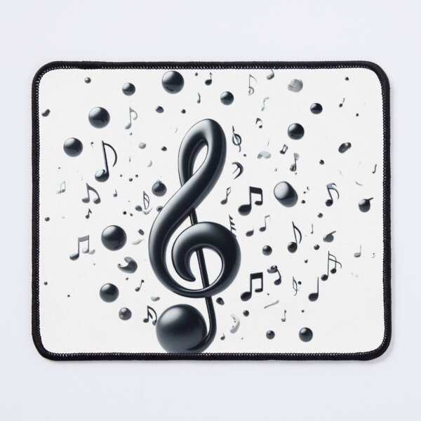 Item preview, Treble clef designed and sold by FusiTink.