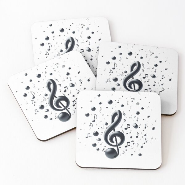 Item preview, Treble clef  designed and sold by FusiTink.