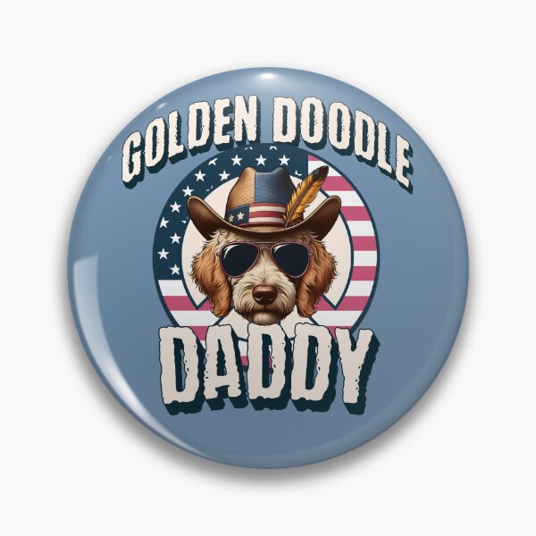 Item preview, USA Patriotic Goldendoodle Mama, 4th of July Celebration Design for Goldendoodle lovers  designed and sold by CrazyInk23.