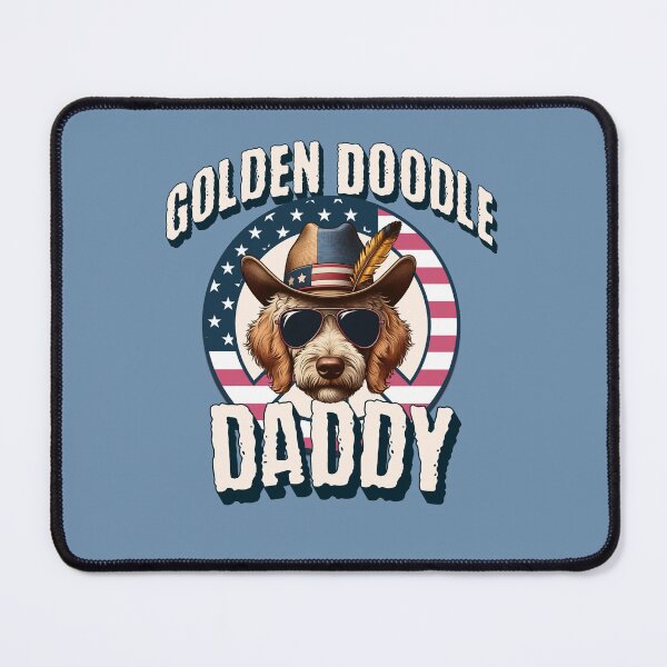 Artikelvorschau, USA Patriotische Goldendoodle Mama, 4. Juli Feier Design für Goldendoodle Liebhaber entworfen und verkauft von CrazyInk23.