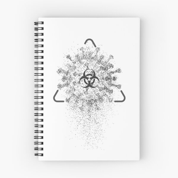 Artikelvorschau, Warnzeichen für Biochemie-Virus entworfen und verkauft von NiamLab.