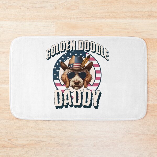 Item preview, USA Patriotic Goldendoodle Mama, 4th of July Celebration Design for Goldendoodle lovers  designed and sold by CrazyInk23.