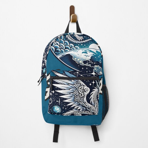 Item preview, Celestial Guardian: A White Dragon's Watch Over Earth designed and sold by 0penvimark.