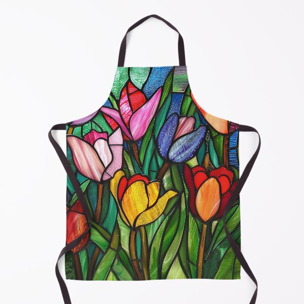 Item preview, Stained Glass Flower Art designed and sold by nomiraclehere.