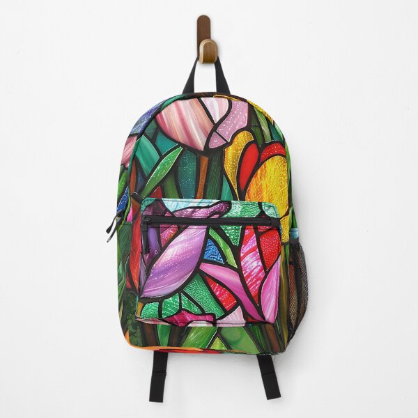 Item preview, Stained Glass Flower Art designed and sold by nomiraclehere.
