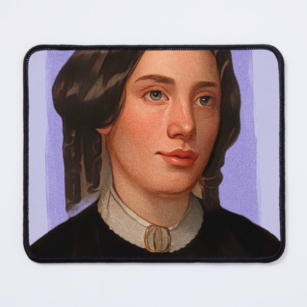 Item preview, American Author Harriet Beecher Stowe - Purple - illustration  designed and sold by Litstoy.