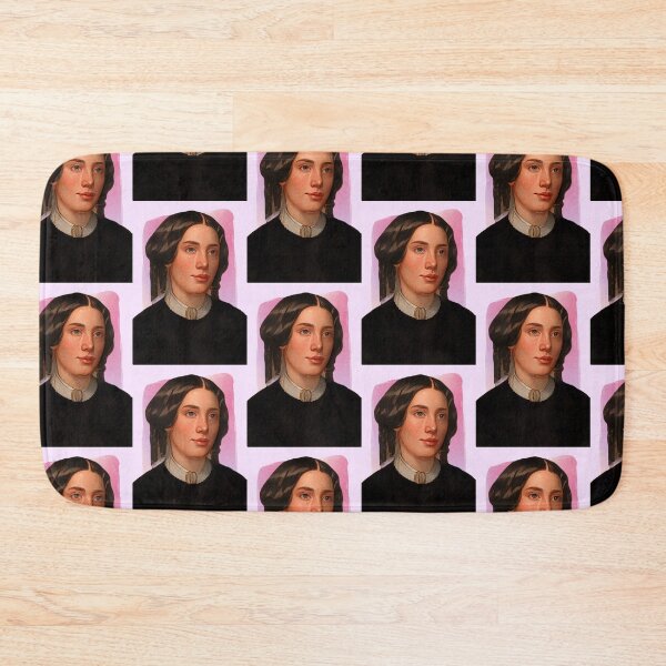 Item preview, American Writer Harriet Beecher Stowe - pink - illustration  designed and sold by Litstoy.