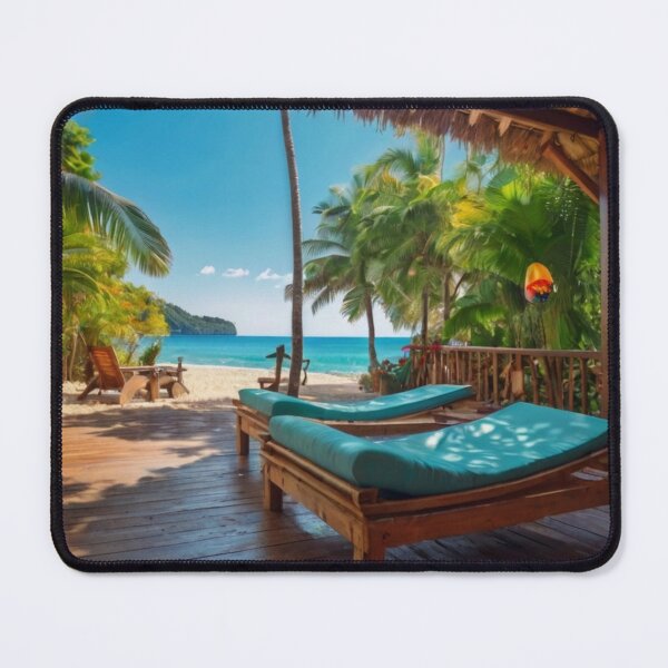 Item preview, Seaside Bungalow Escape designed and sold by BlareBlare.
